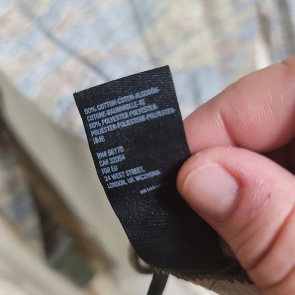 We The Free People Arielle Printed Camo Tiger Combo Tee Top Small - Picture 9 of 9